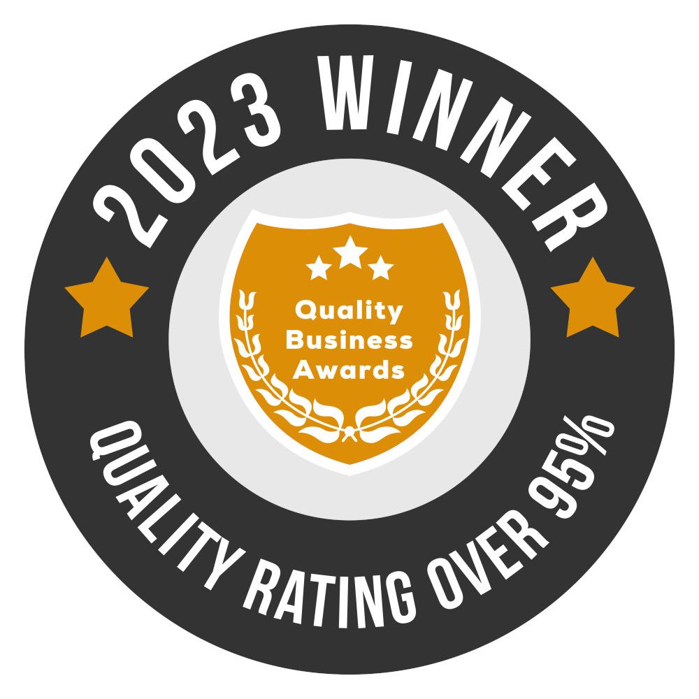2023 Quality Business Awards winner badge
